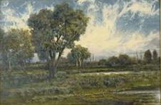 Charles S. Dorion marshland china oil painting image